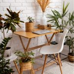 ordinateur-portable-table-plantes