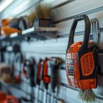 comment accrocher une débroussailleuse au mur?