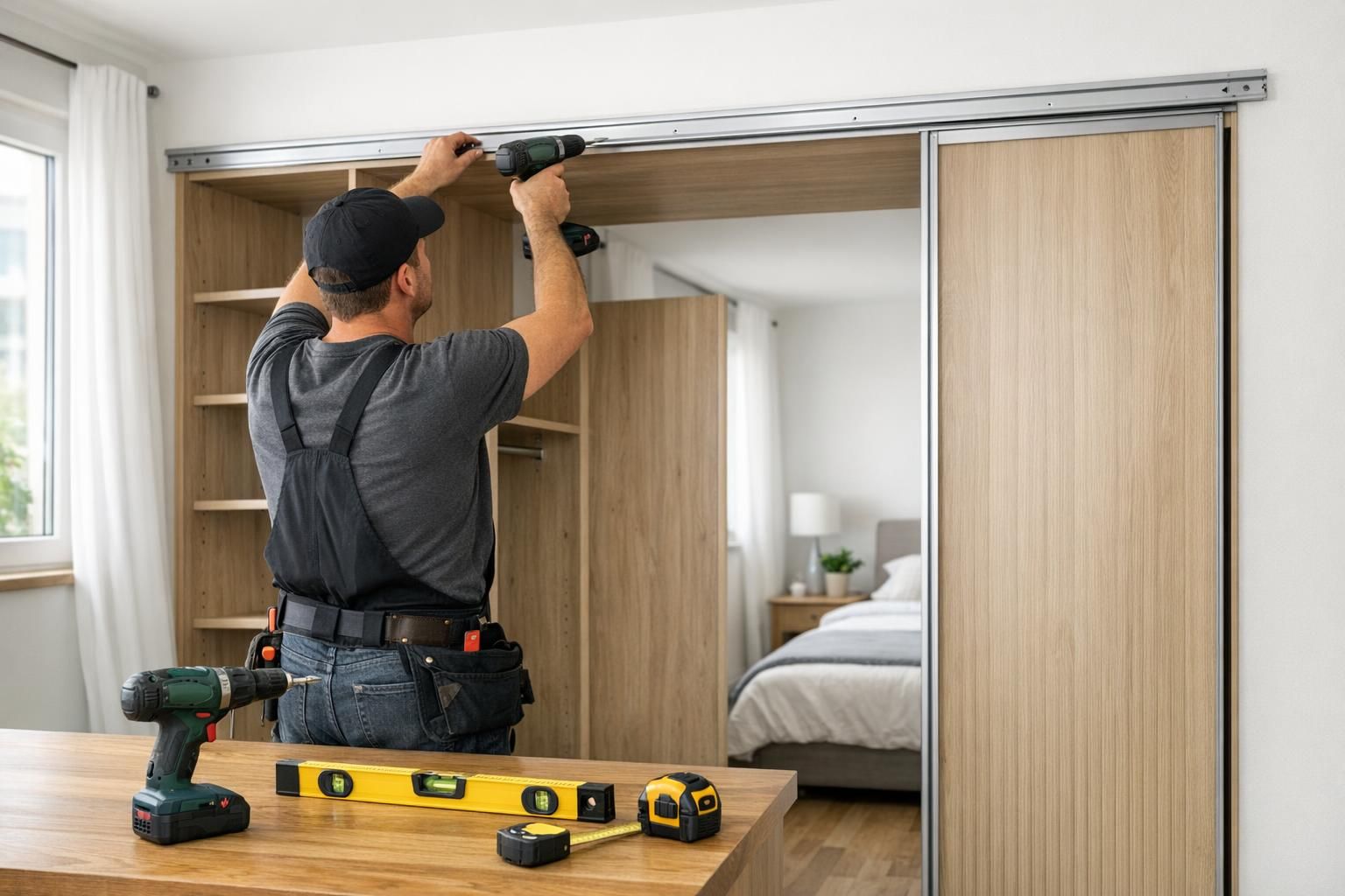 découvrez comment installer un placard avec portes coulissantes facilement grâce à notre guide étape par étape, idéal pour optimiser l'espace et ajouter une touche moderne à votre intérieur.