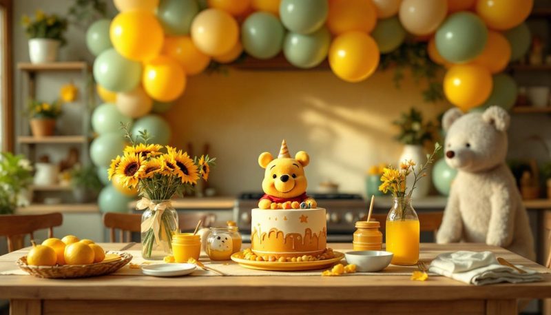 découvrez où trouver une décoration d'anniversaire winnie l'ourson pour une fête magique et pleine de douceur. conseils et idées pour un décor parfait.
